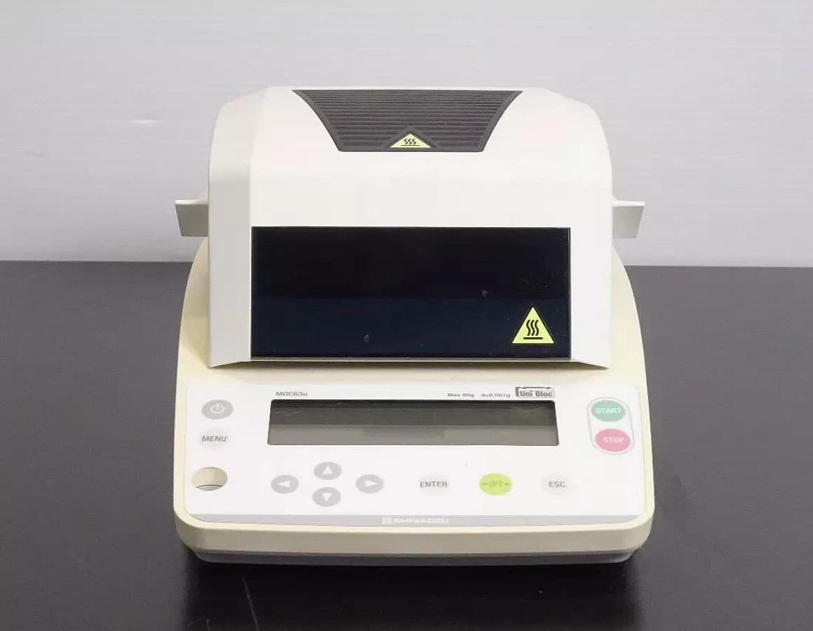 Used Shimadzu M0C63u Moisture Analyzer Balance