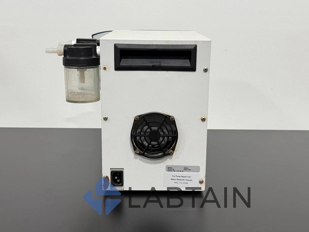 Used Welch 2026 Self-Cleaning Dry Vacuum Pump – 35 L/min PTFE Diaphragm System – Excellent Condition