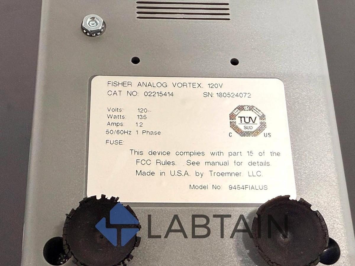 Used Fisher Analog Vortex 120V | 02215414 Vortex Mixer