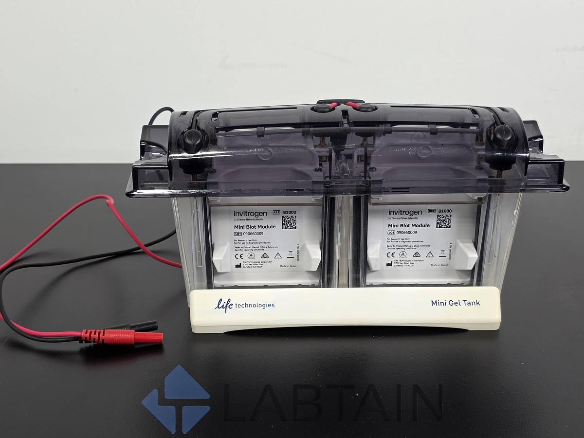 Used Life Technologies Novex Bolt Mini Gel Tank w/ (2) Invitrogen Mini Blot Modules