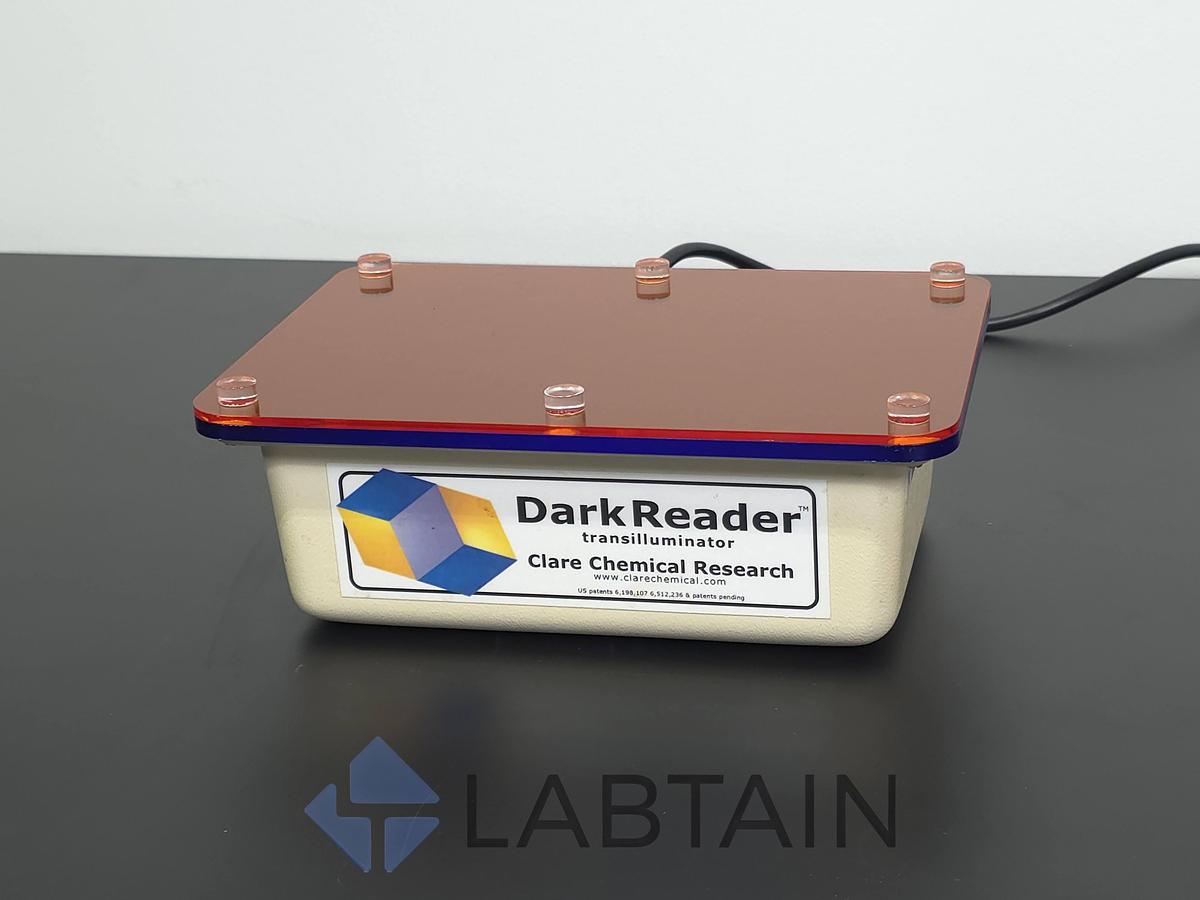 Used Clare Chemical Research Dark Reader DR-45M Blue Light Transilluminator, 21 x 14 cm – Used