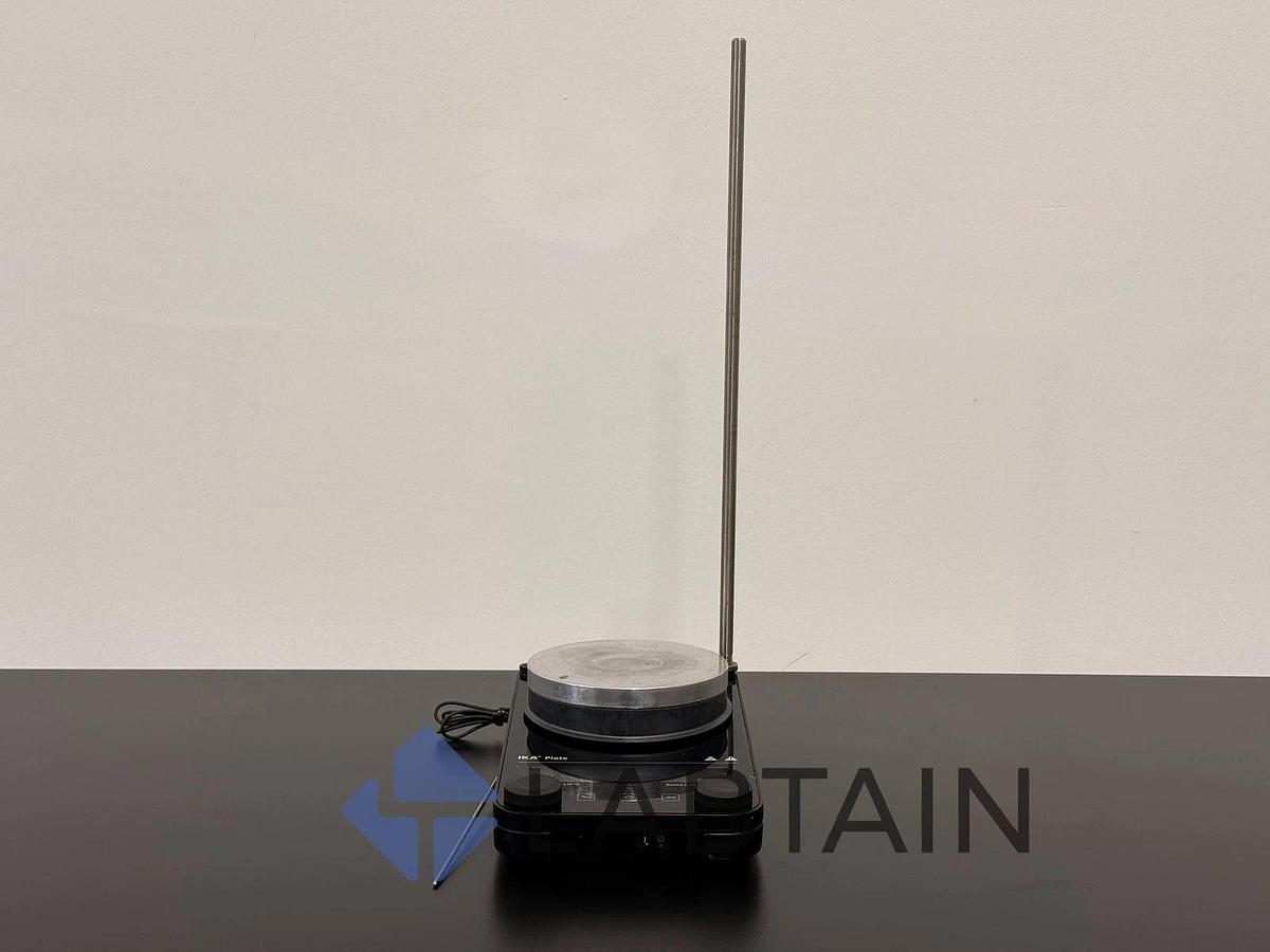 Used IKA PLATE S001 Digital Heating Magnetic Stirrer w/ Temp Probe