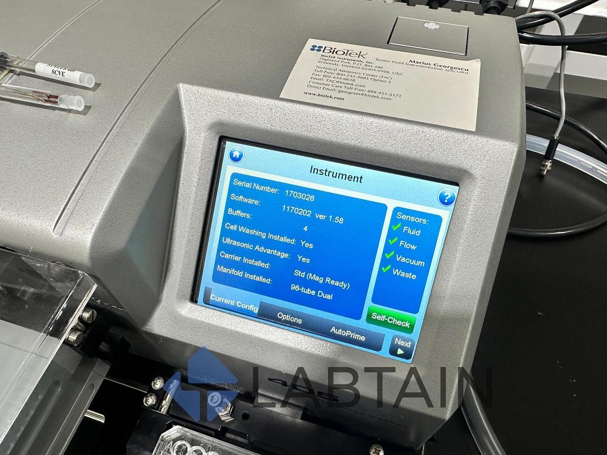 Used BioTek 405 TS Microplate Washer + Vacuum Pump