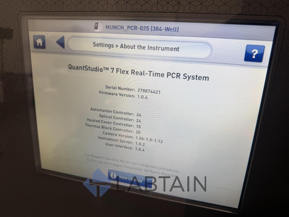 Used Applied Biosystems QuantStudio 7 Flex Real-Time PCR System – 2020 – Used