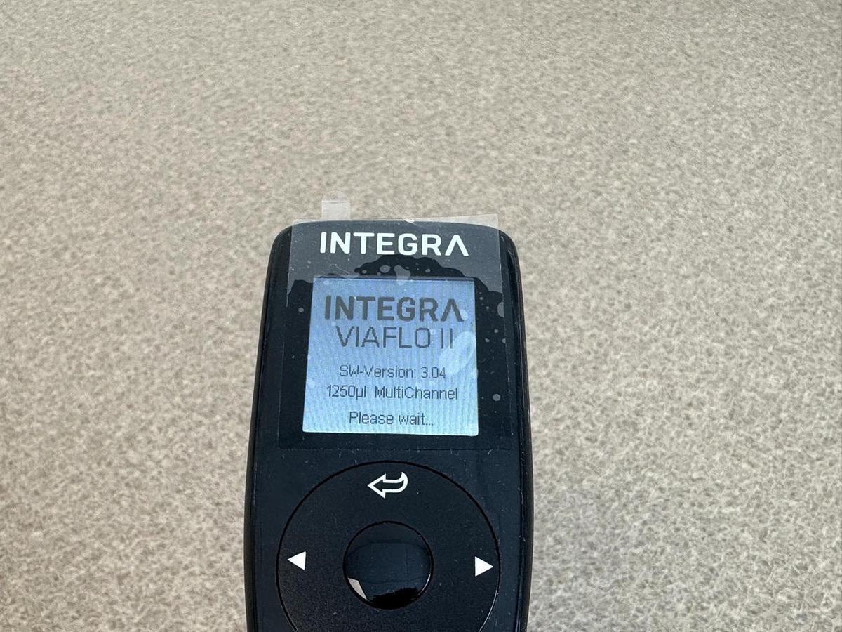 Used Integra VIAFLO 8-Channel Electronic Pipette 1250 µL – 50–1250 µL – P/N 4624 – Tested – Quick Shipping