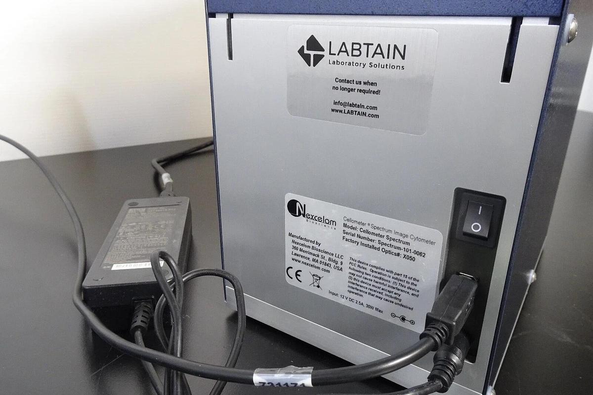 Used Nexcelom Bioscience Cellometer Spectrum Image Cytometer – w/ Fluorescent Filters – Tested