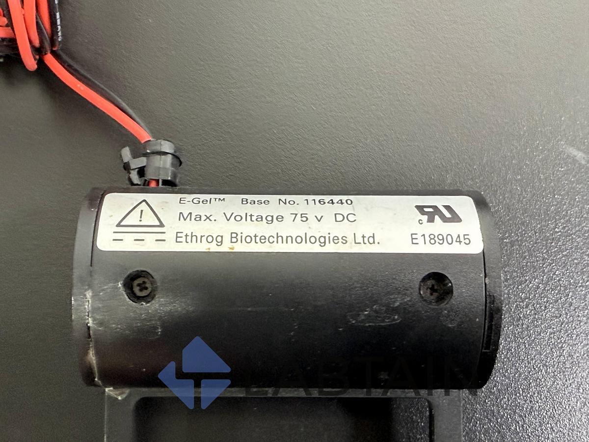 Used Invitrogen Mother E-Base EBM03 – 4-Dock E-Gel Electrophoresis Station with Power Cord & Leads