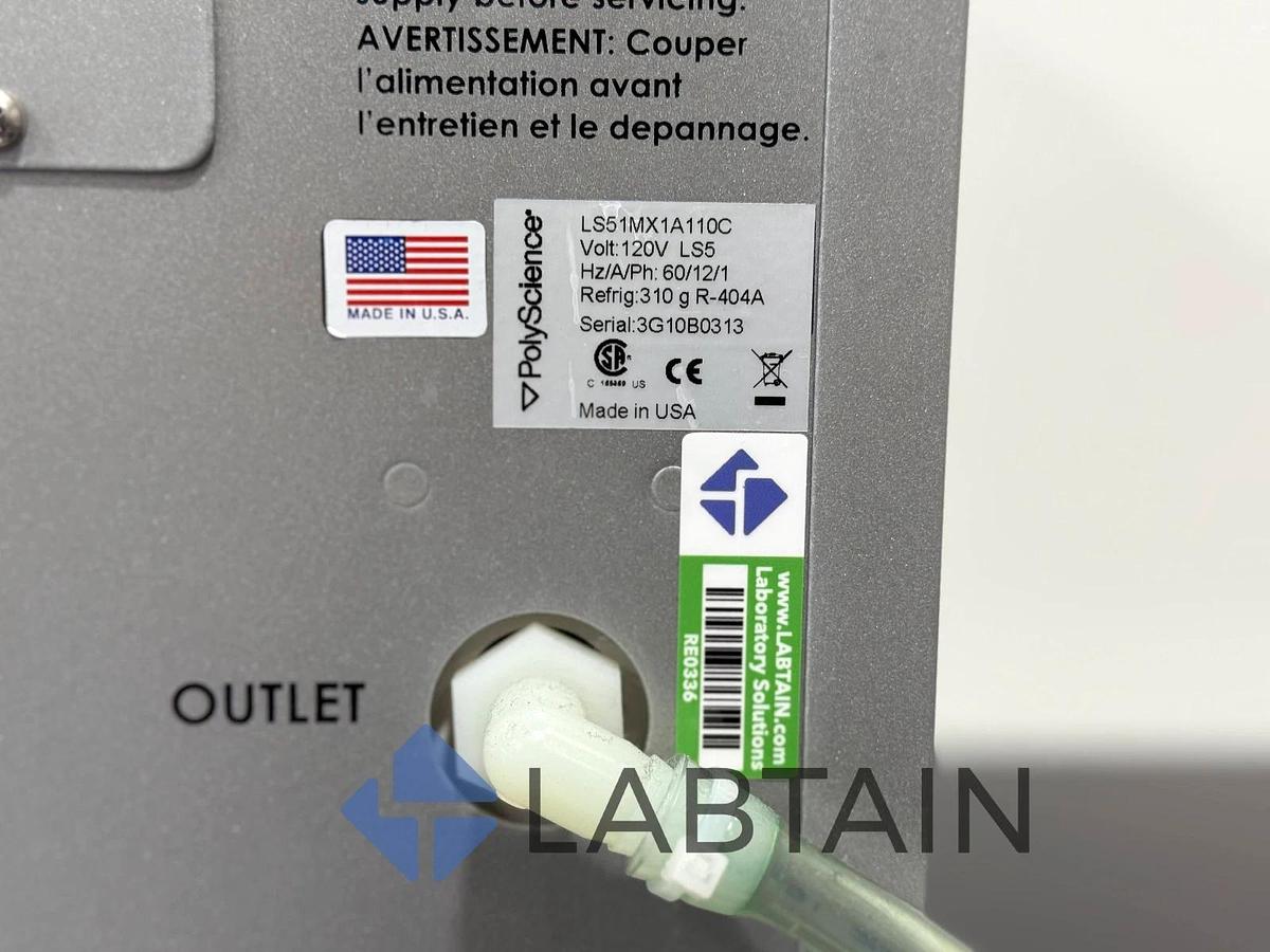 Used PolyScience LS51MX1A110C – Compact Refrigerated Recirculating Chiller