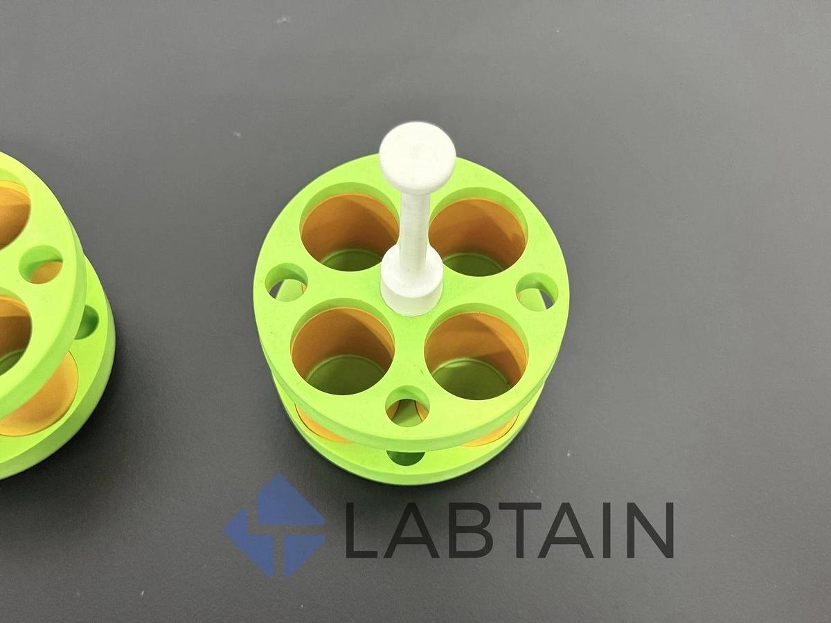 Used Bechman Coulter SX-4570 Round Bucket Adapter 4x50ml Round Bottom Set of 2