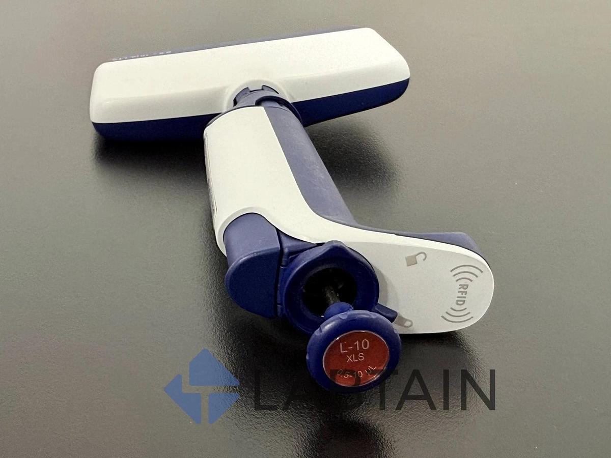 Used Rainin Pipet-Lite XLS 12-Channel Adjustable Volume Pipette 0.5-10ul LTS