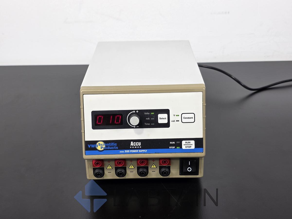 Used VWR AccuPower Model 500 Electrophoresis Power Supply Used