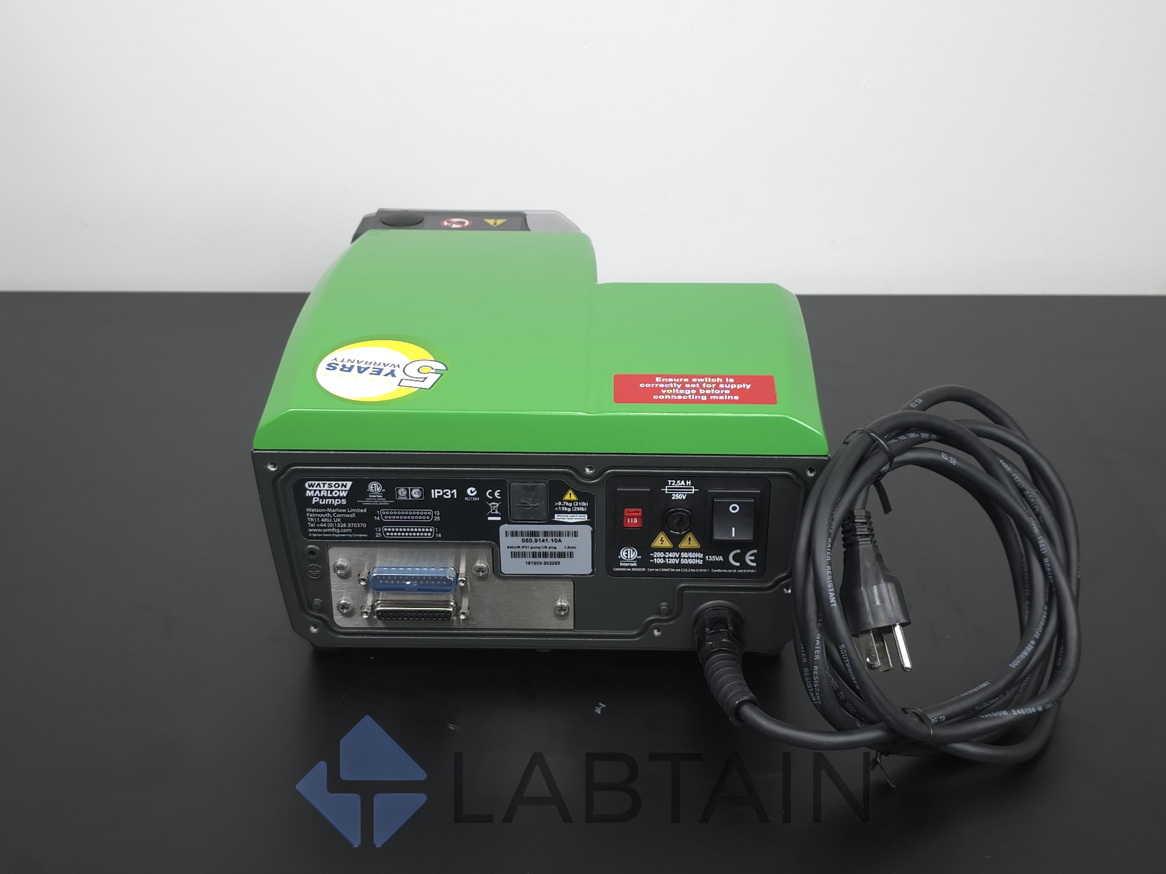 Used Watson-Marlow 530U/R Universal Peristaltic Pump w/ 520R Pumphead (1.6mm) Excellent Condition
