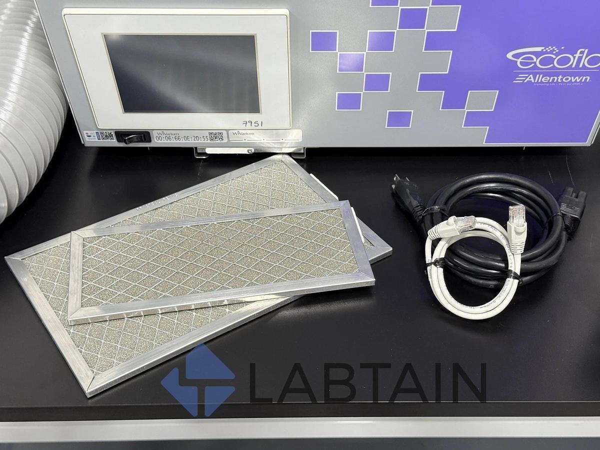 Used Allentown EcoFlo ETS110GR Wireless Rack Monitoring System w/HEPA and Touchscreen