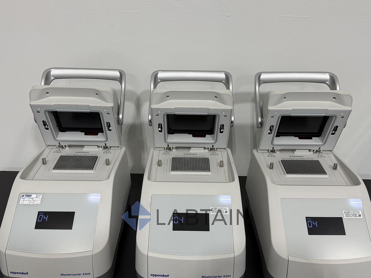 Used Eppendorf Mastercycler X50t 384-Well Eco (Satellite) PCR Thermal Cycler, 6306000010 — Lot of 3, Used (Control Unit Not Included)