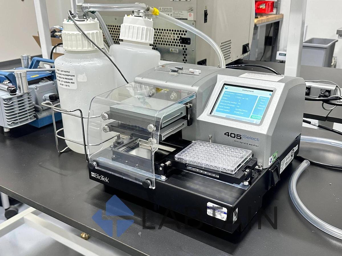 Used BioTek / Agilent Microplate Washer 405 TS | Biostack Microplate Staker | Vacum
