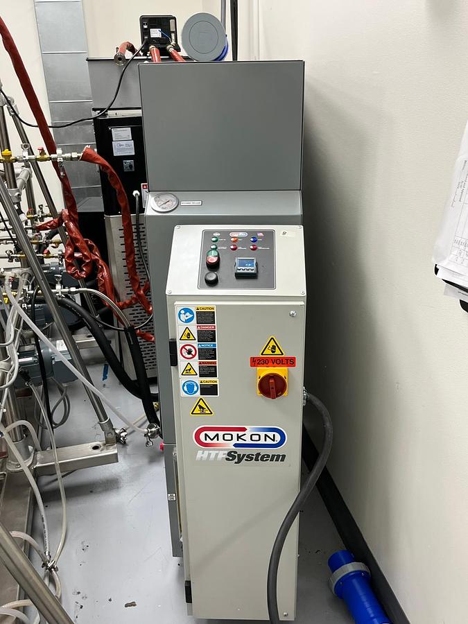 Used YHCHEM YMD-5S Stainless Steel Wiped Film Molecular Distillation System with Heat Circulators & Vacuum Package — Used