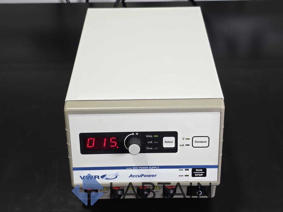 Used VWR AccuPower Model 500 Electrophoresis Power Supply Used