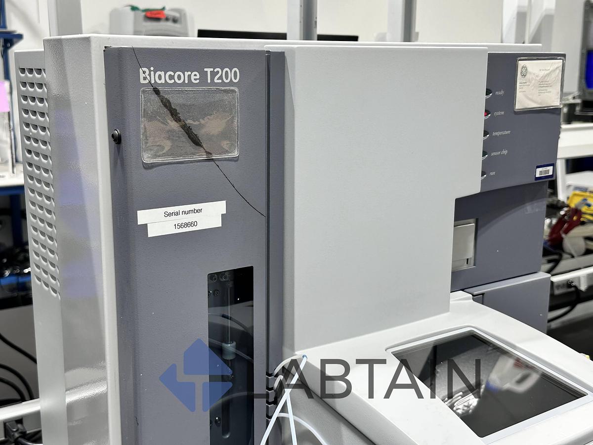 Used Biacore T200 Surface Plasmon Resonance (SPR) System – 28975001 – Mfg. 2011 – S/N 1568660 – Software Not Included