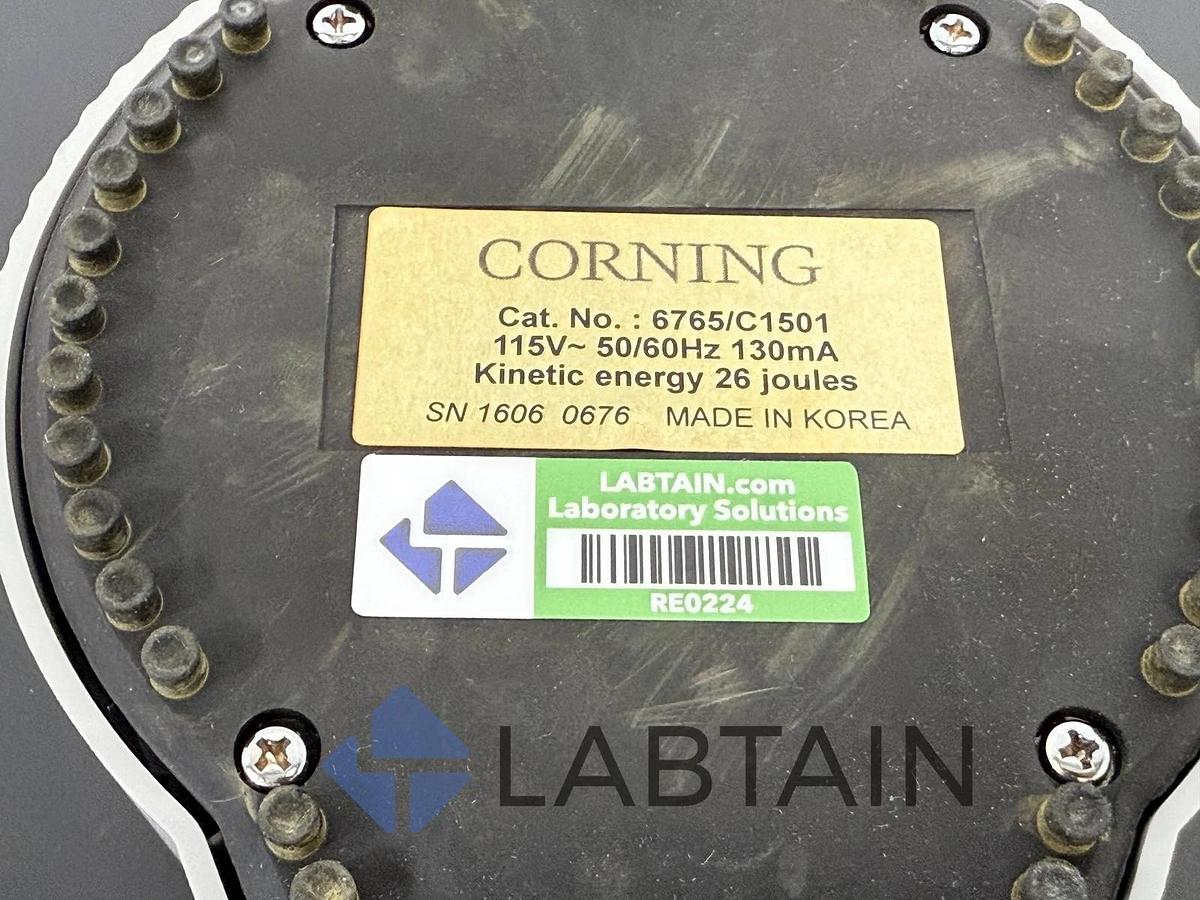 Used Corning 6765 / C1501 Mini Microcentrifuge – 8-Place × 1.5/2.0 mL – 26 Joules – Tested