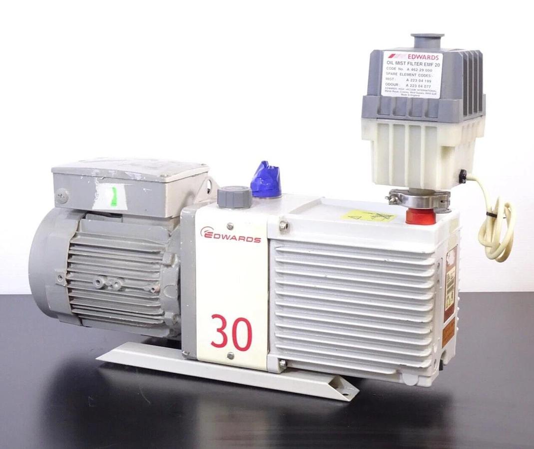 Used Edwards E2M30 Rotary Vane Vacuum Pump | A374-15-903