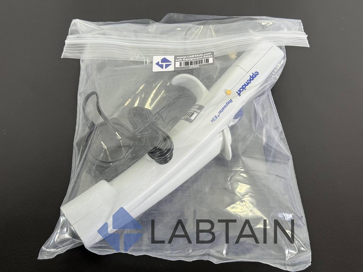 Used Eppendorf Repeater E3x Electronic Dispenser Pipette – 1 µL to 50 mL – Used