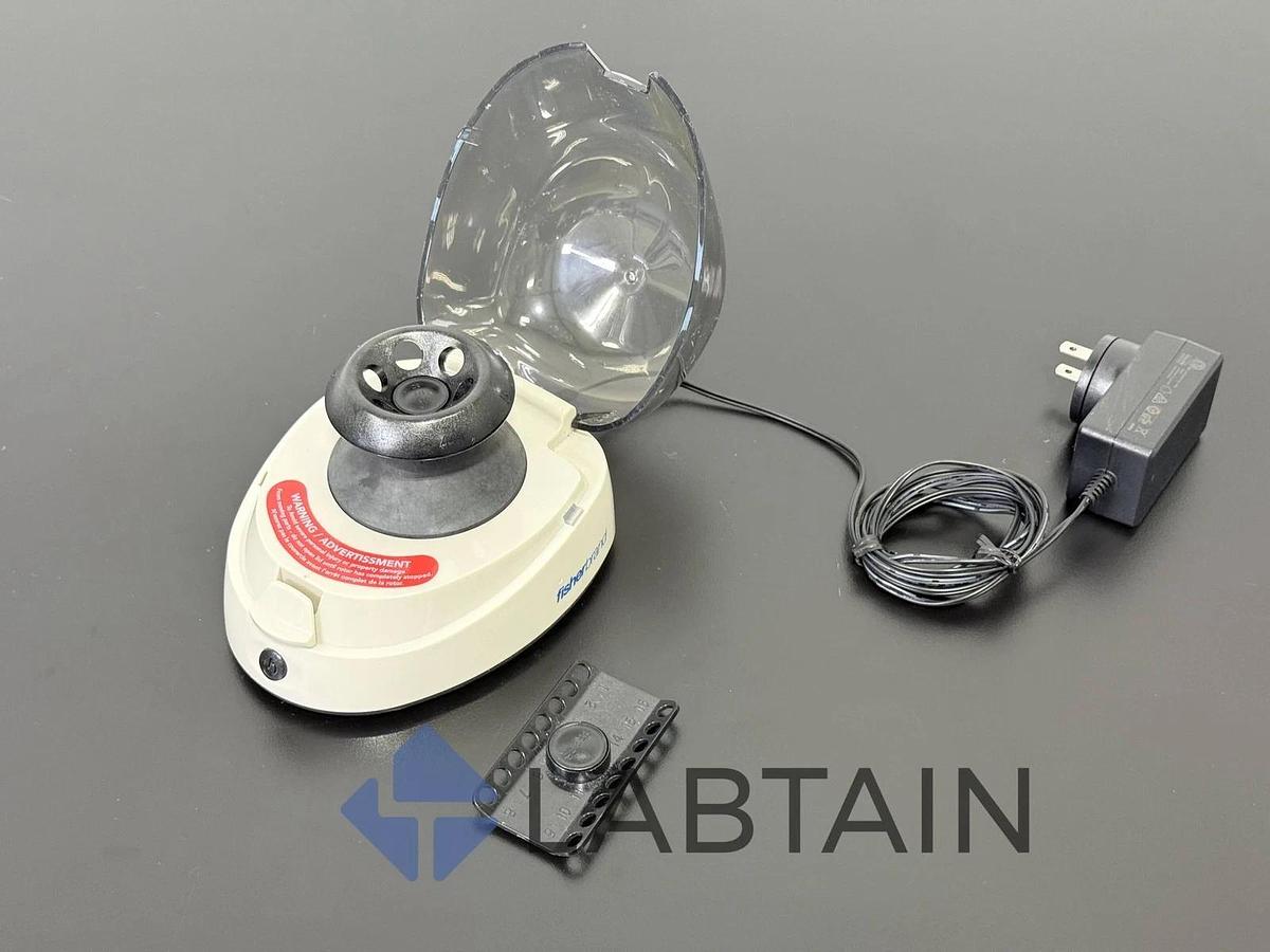 Used Fisherbrand Sprout Plus Mini Centrifuge – Model HSG26753 – 6-Place Rotor – Compact Lab Spinner – Excellent Condition