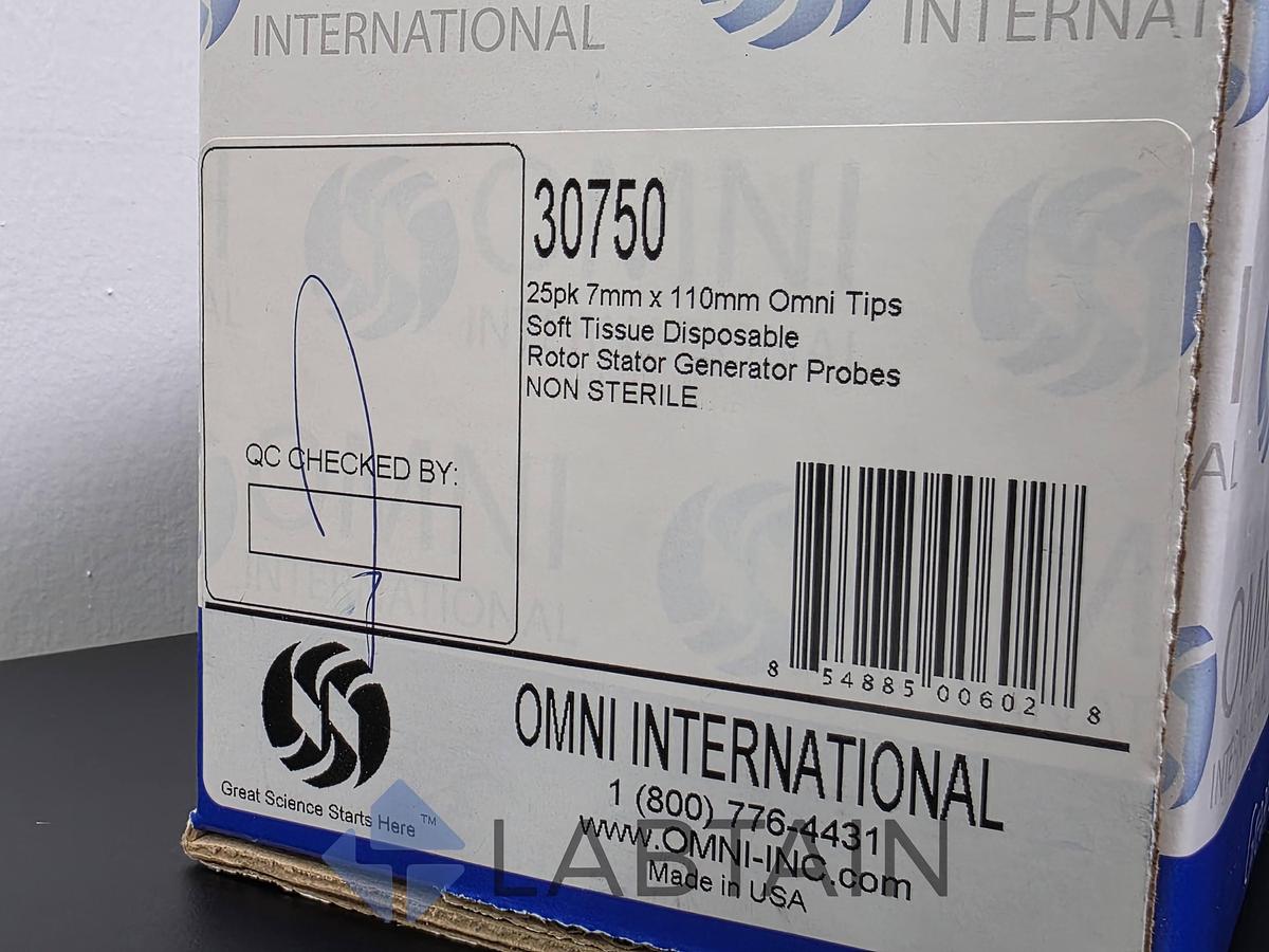 Used Omni International GLH 850 Digital Homogenizer Complete Processing Kit Used