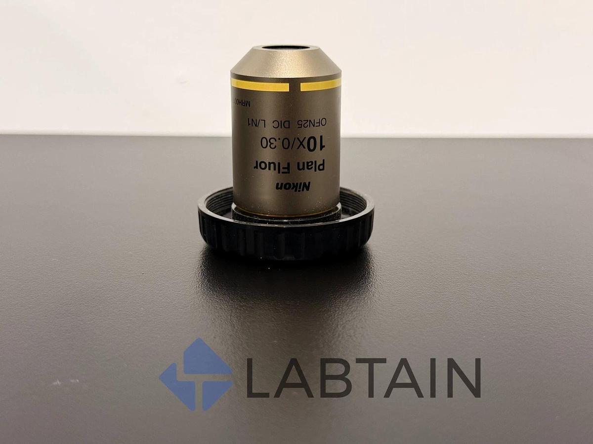 Used Nikon Plan Fluor Microscope Objective 10x/0.30