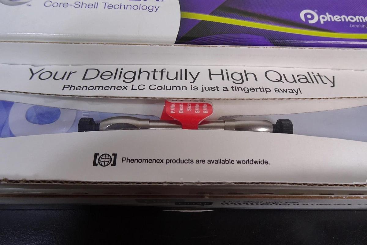 Phenomenex KINETEX | 00B-4462-E0 | LC Column | 50X4.6mm 2.6 um C18 100 A |