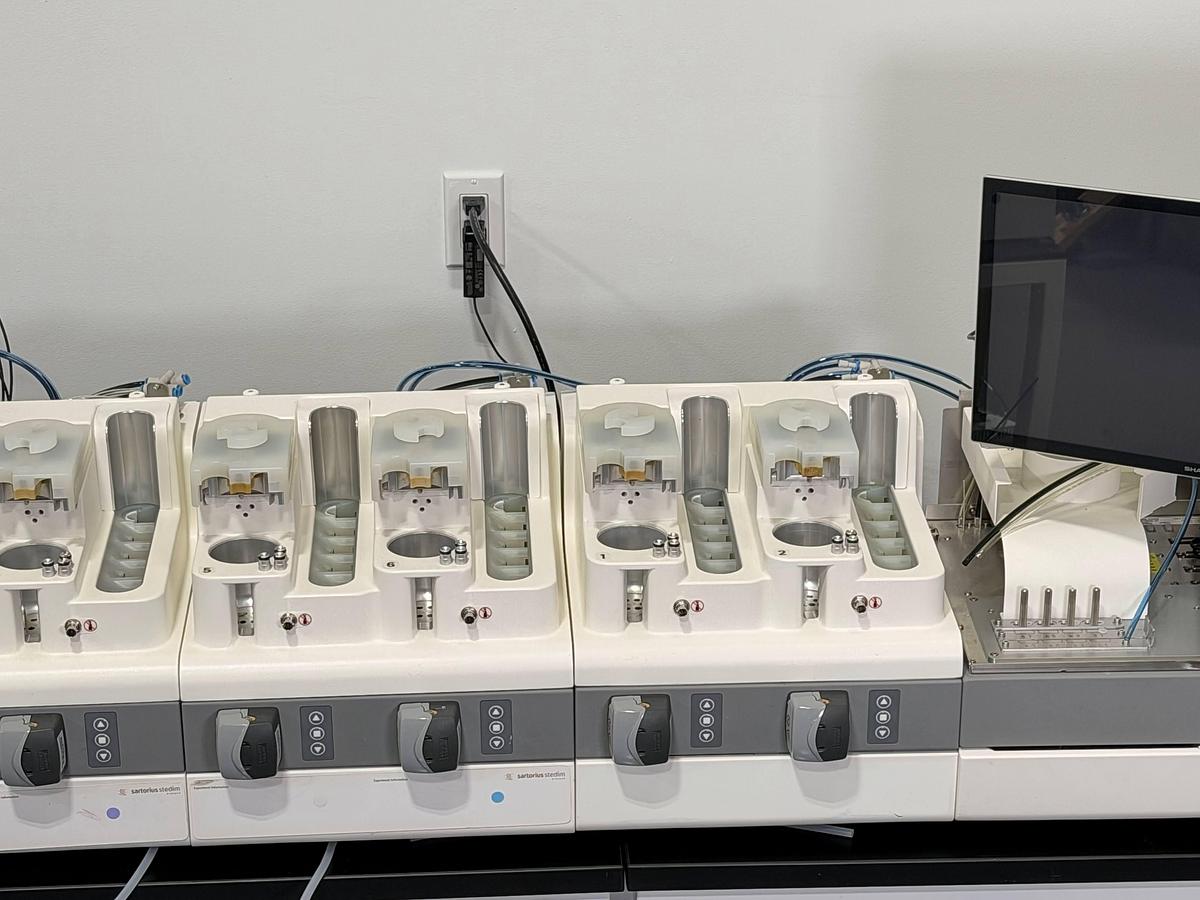 Used Sartorius ambr 250 Modular 8-Way Bioreactor System For Parts/Repair No Software