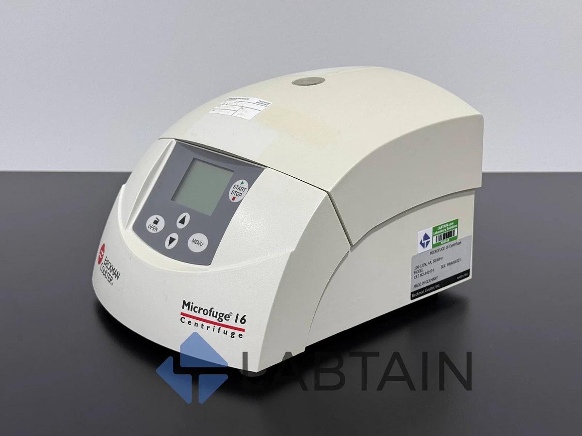 Used Beckman Coulter Microfuge 16 Centrifuge A46474 MBA09L021 – Tested