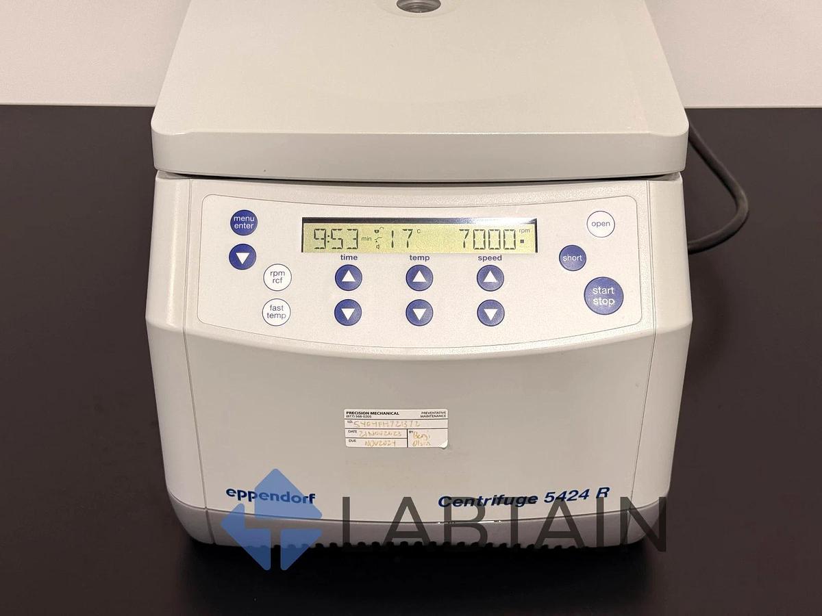 Used Eppendorf 5424R Refrigerated Centrifuge w/ FA-45-24-11 Rotor 5404FH721372 – Tested