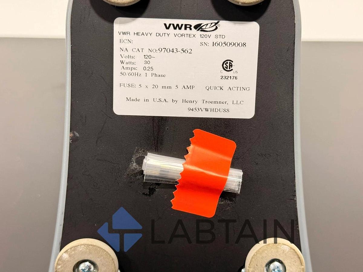 Used VWR 97043-562 Heavy Duty Vortex Mixer