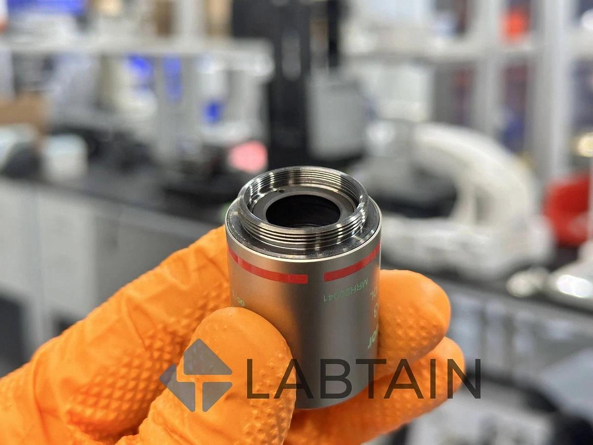 Used Nikon Plan Fluor 4x/0.13 Infinity Objective Lens WD 16.5 - Fluorescence