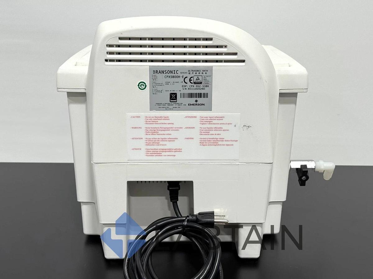 Used Bransonic Ultrasonic Bath CPX 5800H-T Cleaning Bath