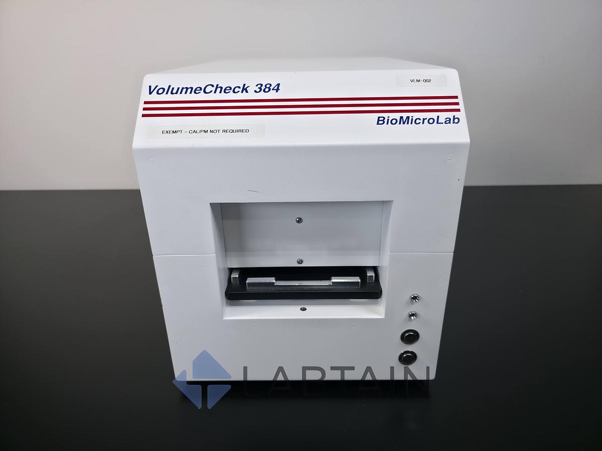 Used BioMicroLab VolumeCheck 384 Microplate Volume Verification System - Used / Powers On