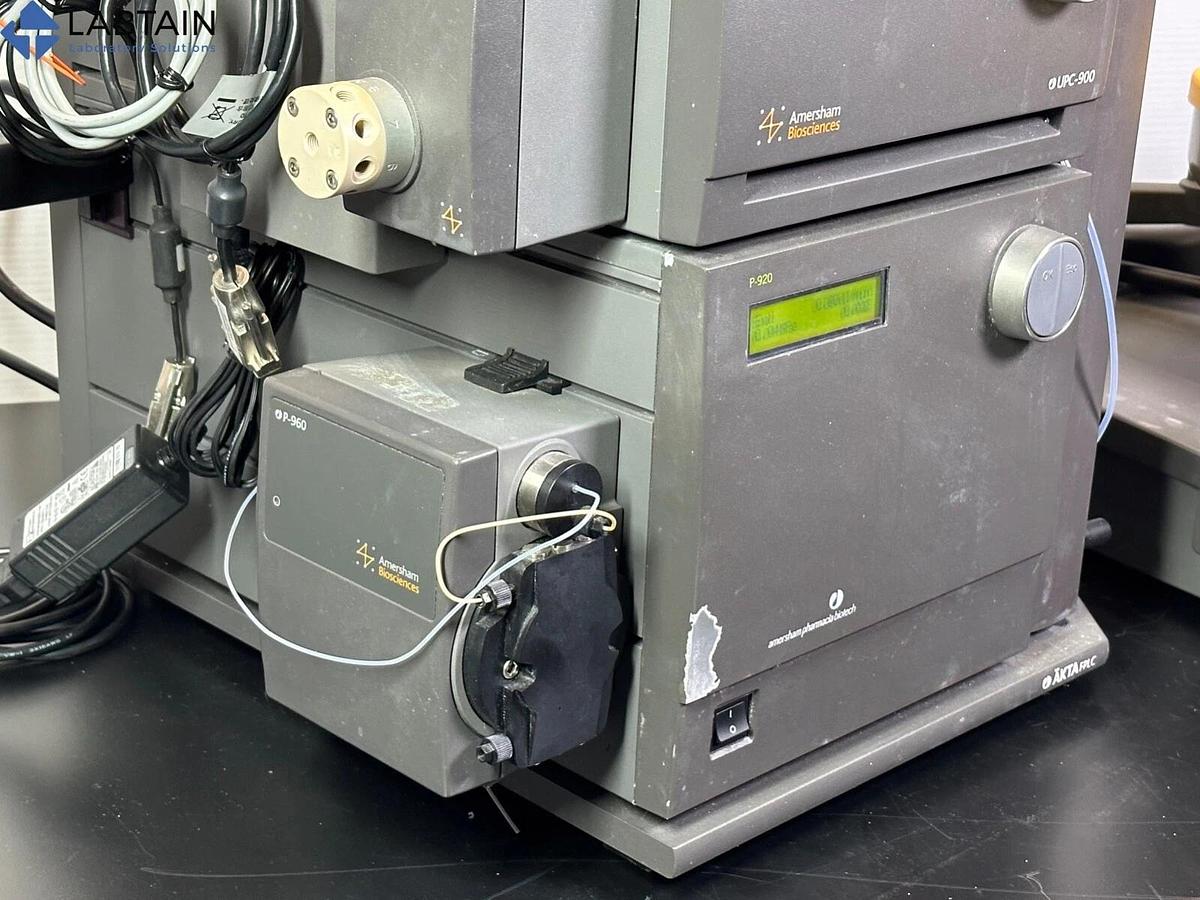 Used Amersham AKTA UHPLC System – FRAC-950, UPC-900, P-920, IV-908, P960, CU-950 – As-Is