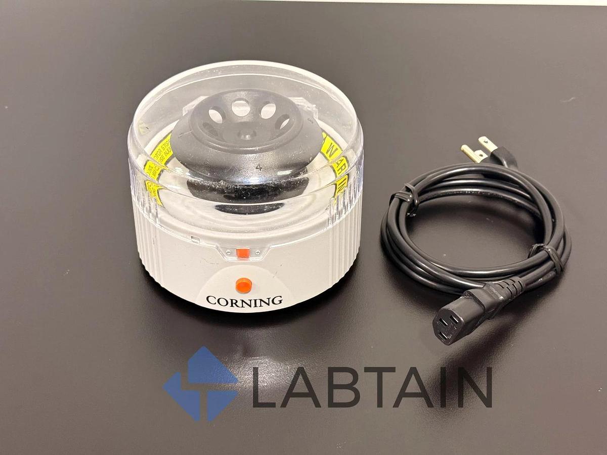 Used Corning Cat No. 6765/C1501 Mini Centrifuge