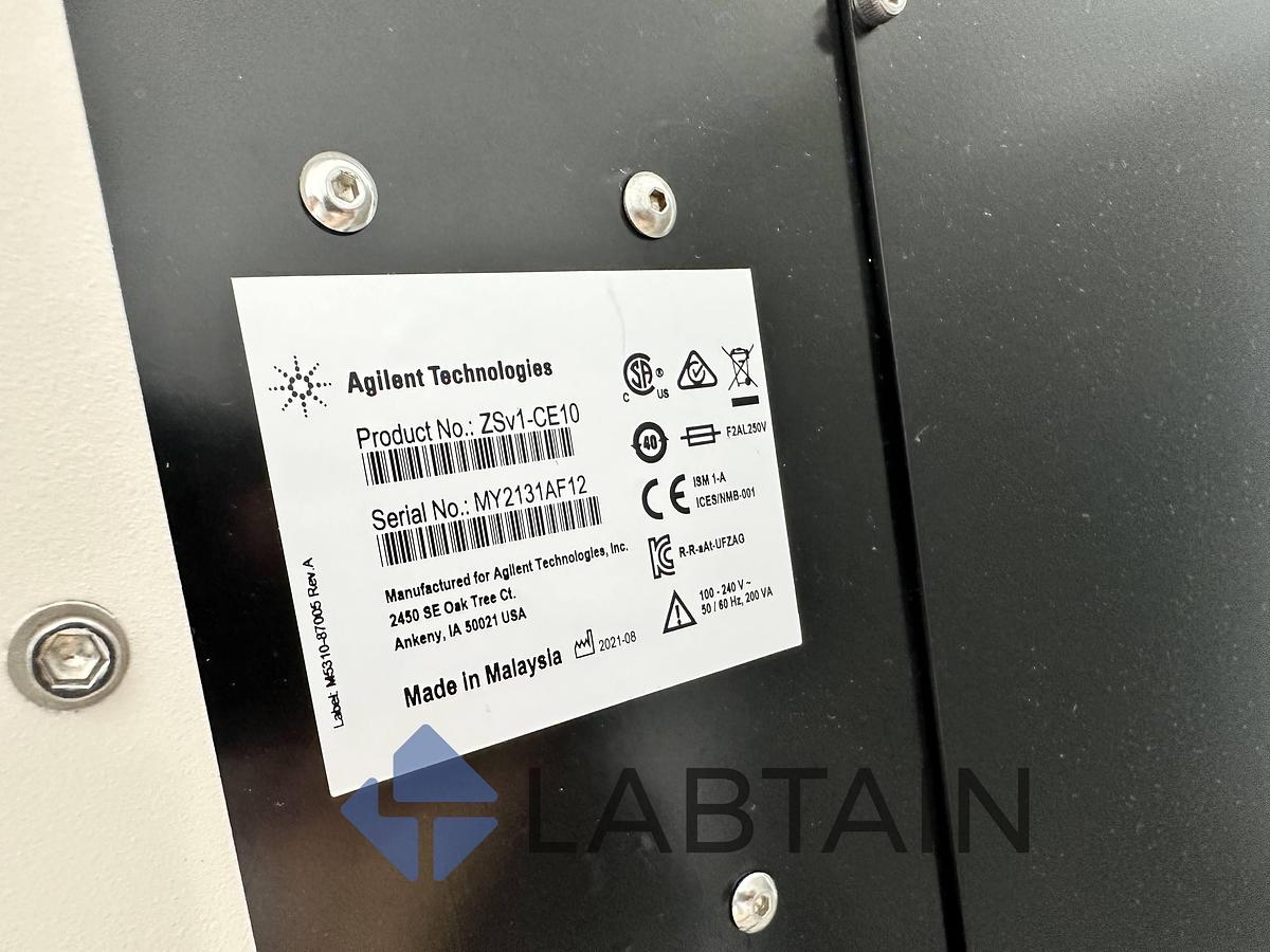 Used Agilent ZAG DNA Analyzer – Capillary Electrophoresis System – P/N ZSv1-CE10 – S/N MY2131AF12 – Tested