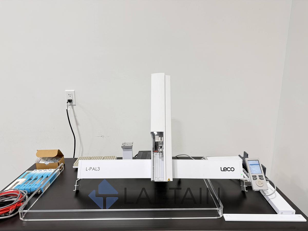 Used LECO L-PAL3 (CTC Analytics PAL LSI) Liquid Autosampler System NIB Syringes