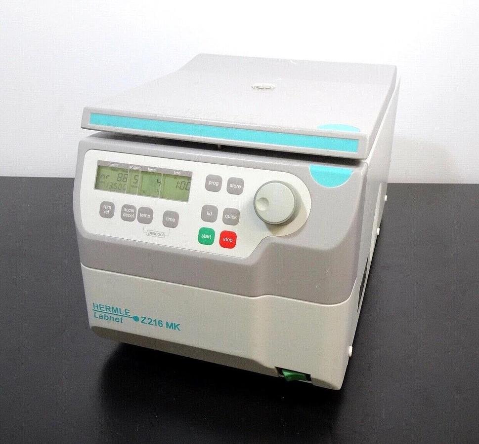 Used Hermle Labnet Z216 MK Refrigerated Centrifuge 305.00 V02