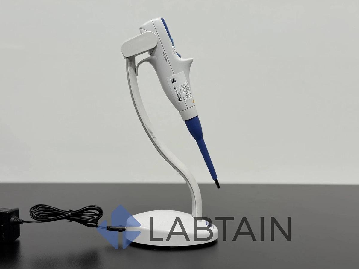 Used BIOHIT (Sartorius) eLINE Electronic Pipette e120 with Charging Stand