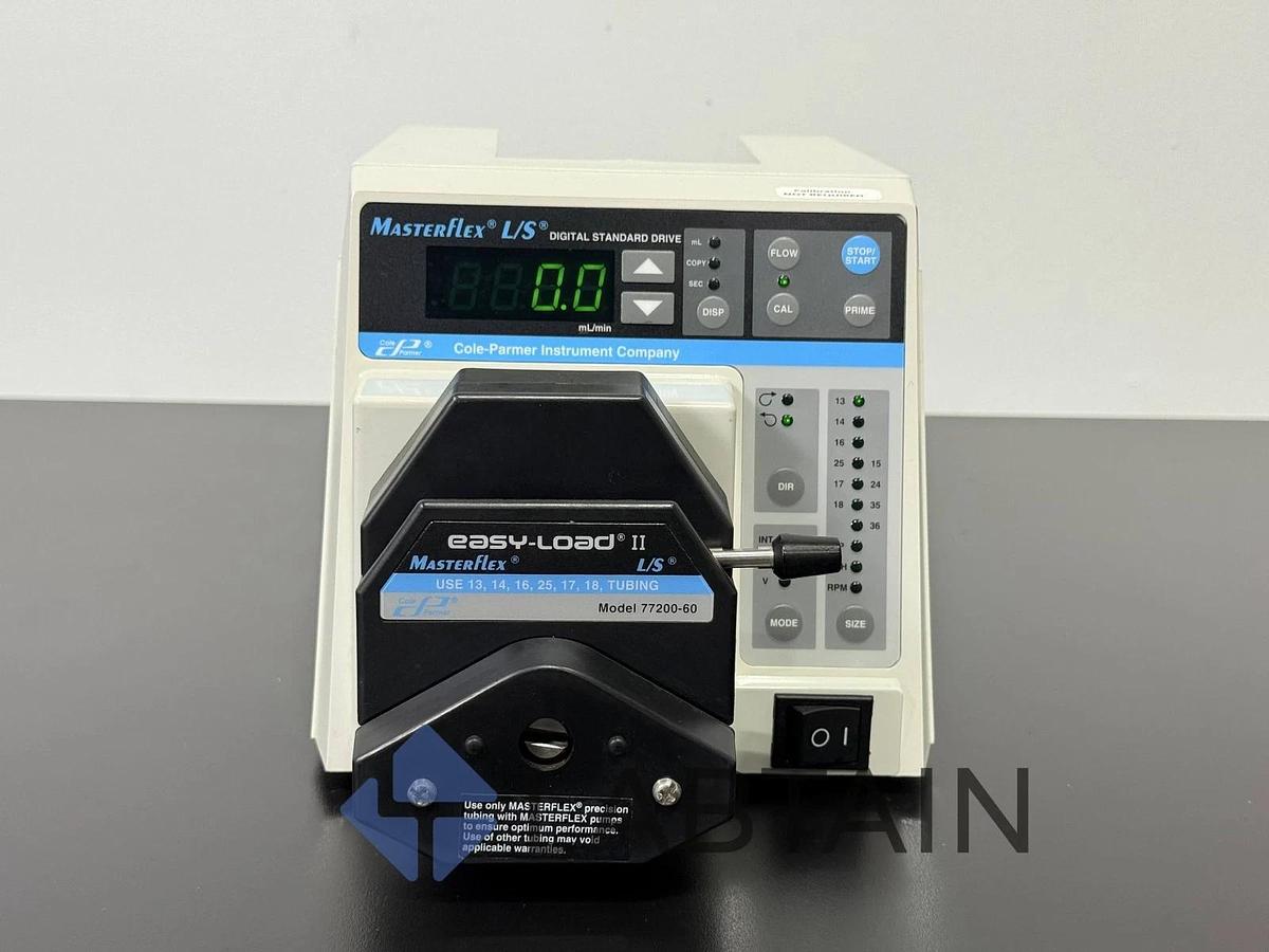 Used Cole-Parmer Masterflex L/S Digital Peristaltic Pump Drive 7523-60 with Easy-Load