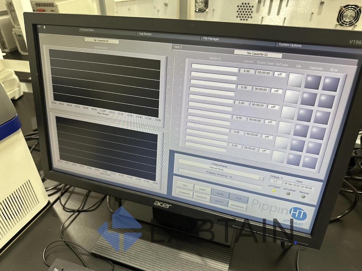 Used Sage Science Pippin HT – High-Throughput DNA Size Selection System – With Software