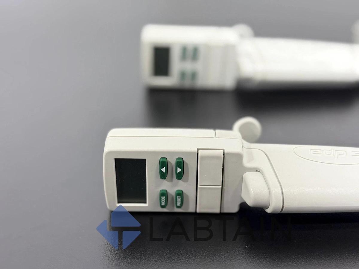 Used Lot of 2 Rainin Pipet-Lite XLS+ LTS 12-Channels Pipette 20-200ul and 100-1200ul