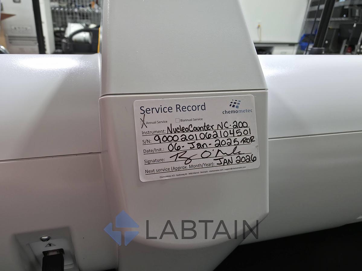 Used ChemoMetec NucleoCounter NC-200 Automated Cell Counter