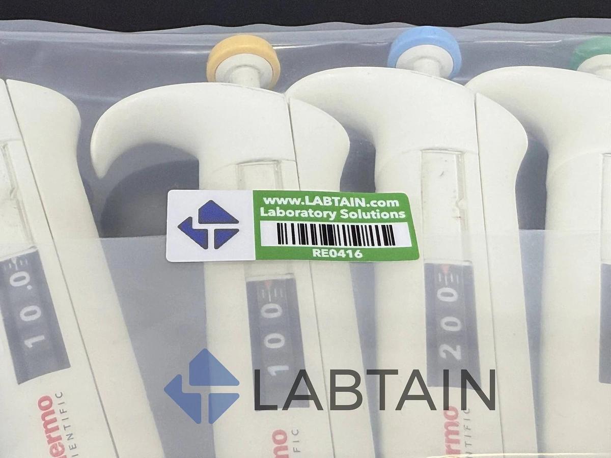 Used Lot of 4 Thermo Scientific Matrix / Rainin Manual Pipettes Adjustable Volume