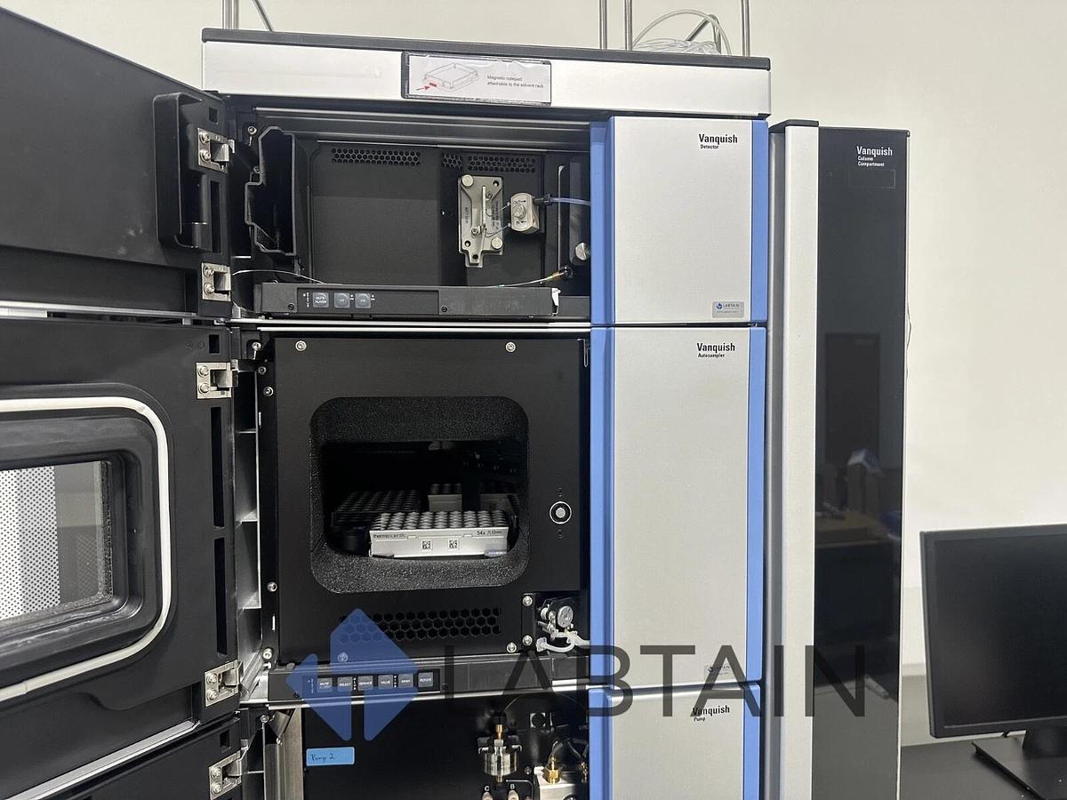 Used Thermo Scientific Vanquish UHPLC System 6506424 – VF-D40-A, VF-A40-A, VF-P20-A, VH-C10-A – Complete Configuration – Tested