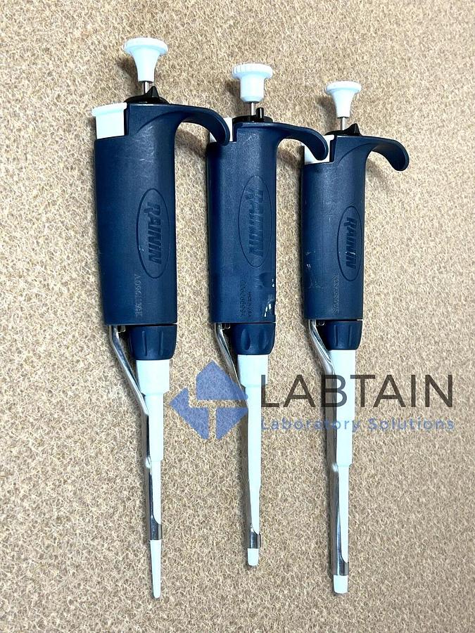 Used 3x] Rainin Pipet-Lite SL1000, SL200, SL20 - Single Channel Manual