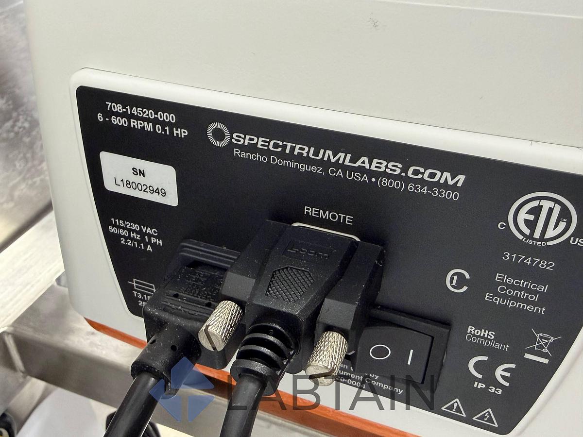 Used Repligen Spectrum KrosFlo KPS 600 TFF Perfusion System 100-2000L Bioreactor